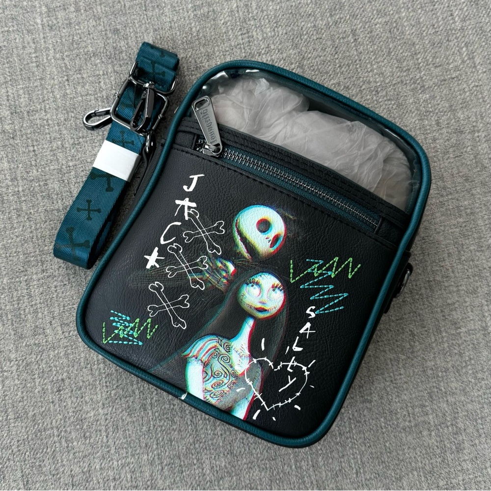 Disney Parks Nightmare Before Christmas Crossbody Loungefly